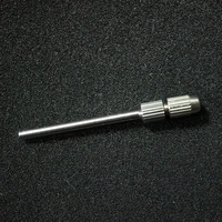 1pc dental lab stainless steel shank converter adaptor bur drills rotary tool fg 1 6mm into hp 2 35mm