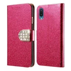 Роскошный флип-чехол из искусственной кожи для Samsung A02S, задние чехлы для телефонов Samsung Galaxy A02, A 02, A022F, Женский чехол-кошелек 6,5 дюйма