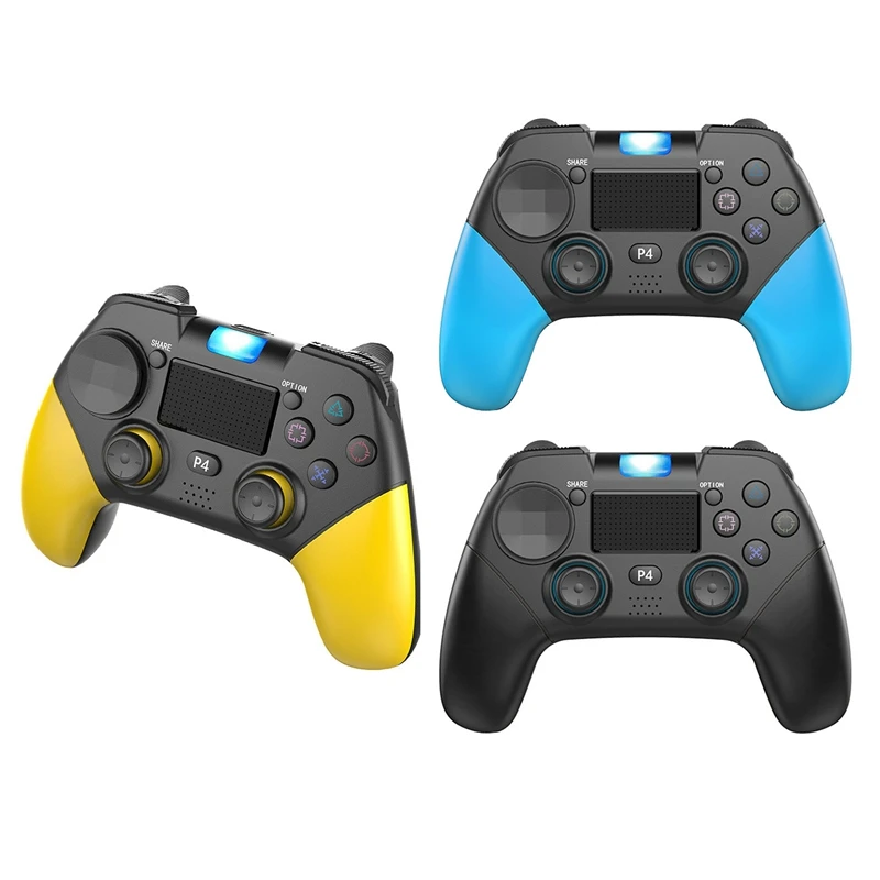 Беспроводной Bluetooth 4 0 геймпад Вибрационный пресс-контроллер экрана для PS4/PS4