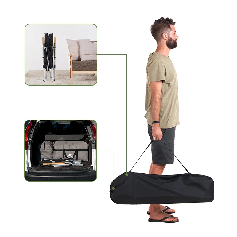 Складной стул для рыбалки с регулируемой спинкой | Спорт и развлечения