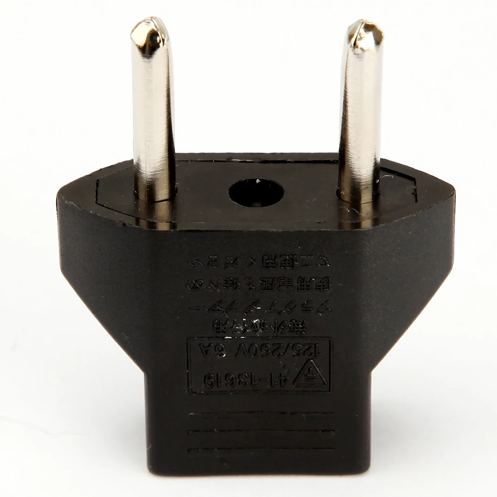 Штепсельный переходник 6A EU штепсельная вилка США в Европу настенная розетка для