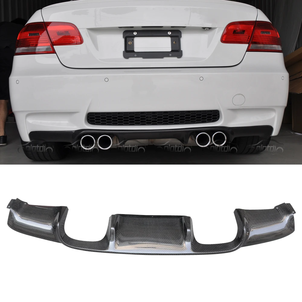 OLOTDI углеродное волокно задний спойлер бампер диффузор для BMW E92 E93 M3 2008 2012 авто