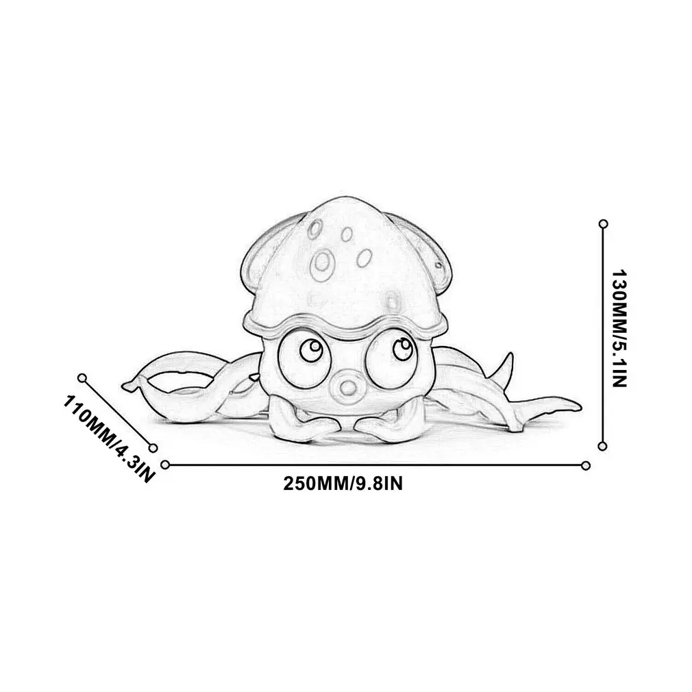 

Octopus Bath Toy Floating Swimming Cartoon Animal Bathtub Children Toy Toddler Early Learning And Education Fidget Toys Gift