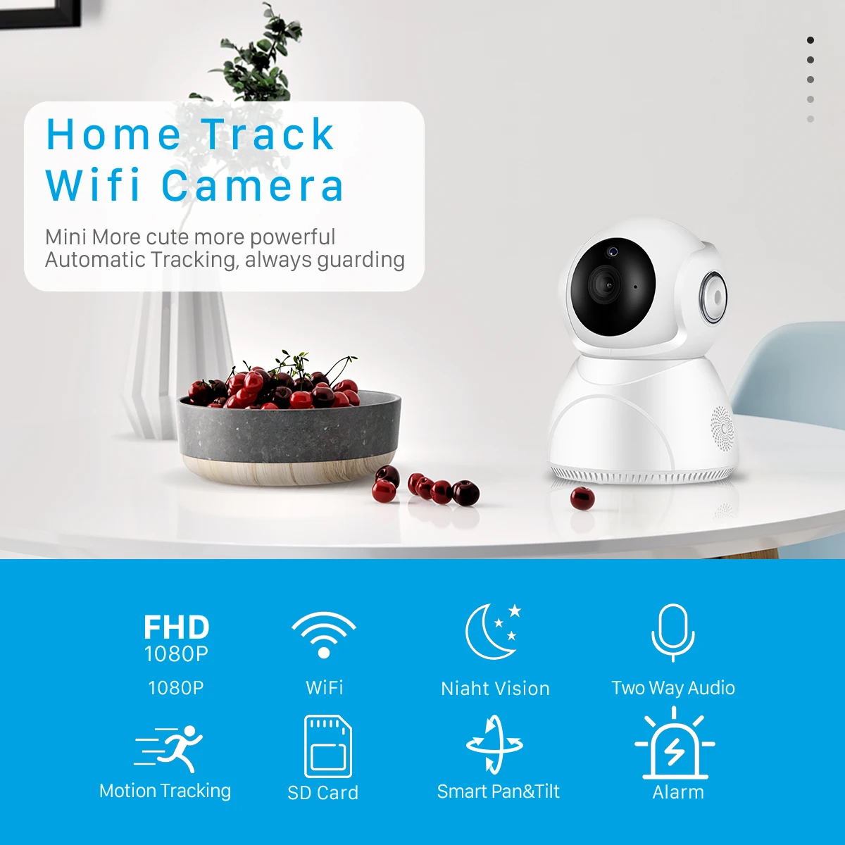 Besder 3MP Ultra HD Wifi камера с автоматическим отслеживанием 1080P для домашней безопасности ip-камера ИК ночного видения аудио CCTV наблюдения детский монитор