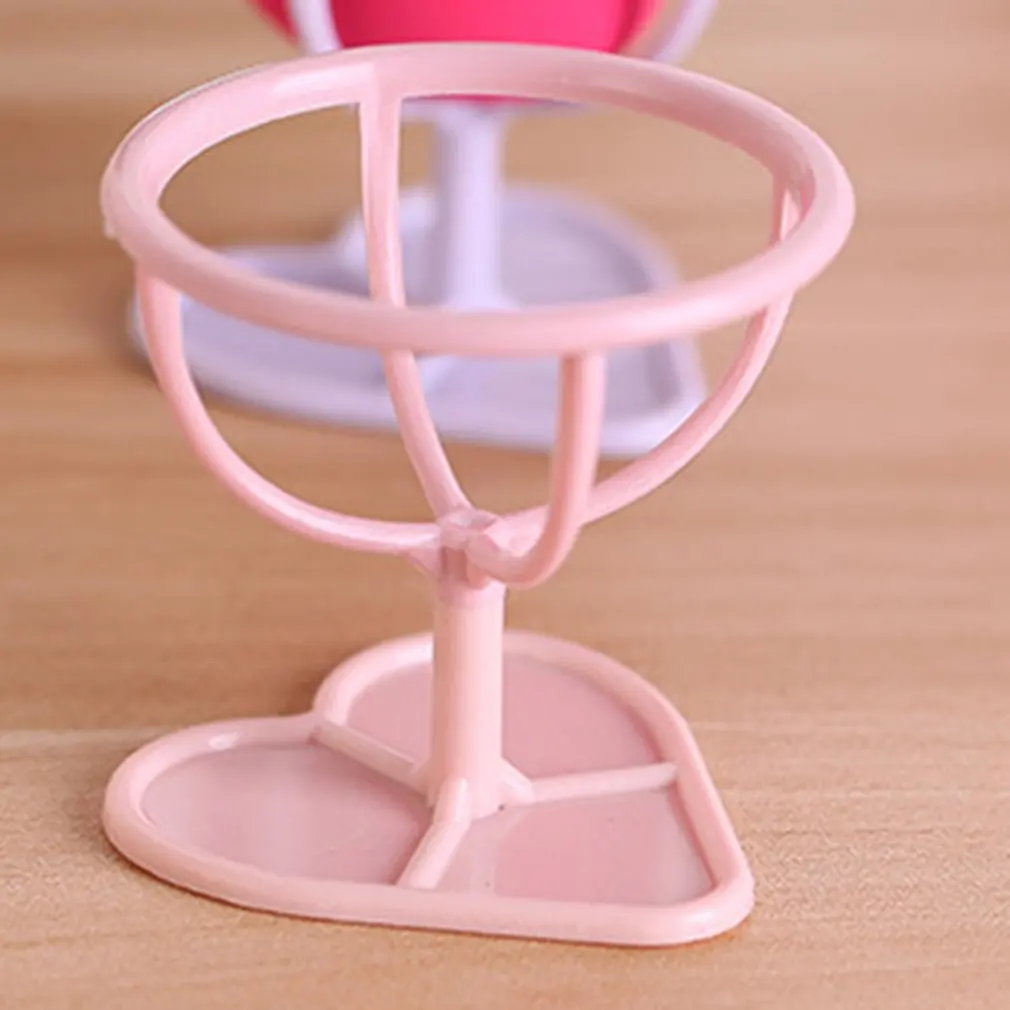 Портативный Размеры держатель спонжа для макияжа маленькая стабильный