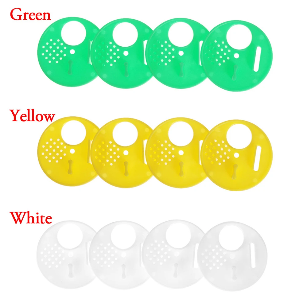 10 штук пластиковых улей двери круглые соты поток коробки пчеловодства