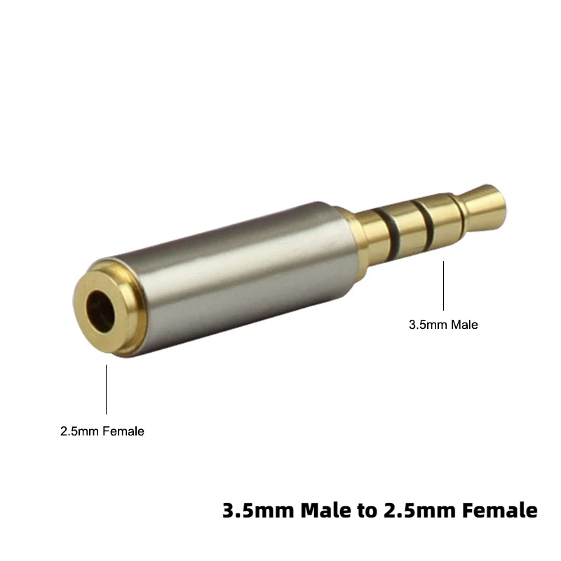 Аудиоадаптер со штекером 3 5 мм на гнездо 2 штекер для Кабеля Aux динамика