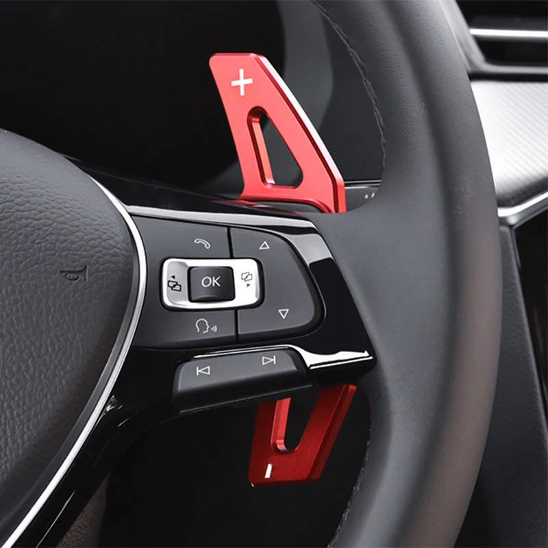 Extensión de palanca de cambios DSG para volante de coche, paleta de cambio para VW Golf 7 7,5 MK7, accesorios 2015-2019 (no apto para R Rline GTI GTD)