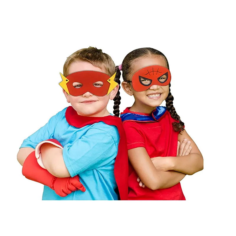 Накидки супергероев для мальчиков и девочек полезное платье на день рождения
