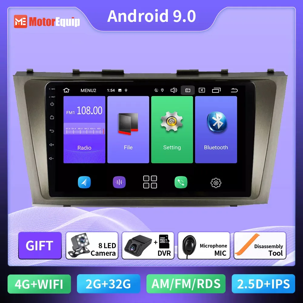 

Мультимедийный плеер Автомагнитола для Toyota Camry 2006-2011 автомобильное радио навигация GPS стерео радиоприемники No 2din 2 din Android Авто DVD DSP