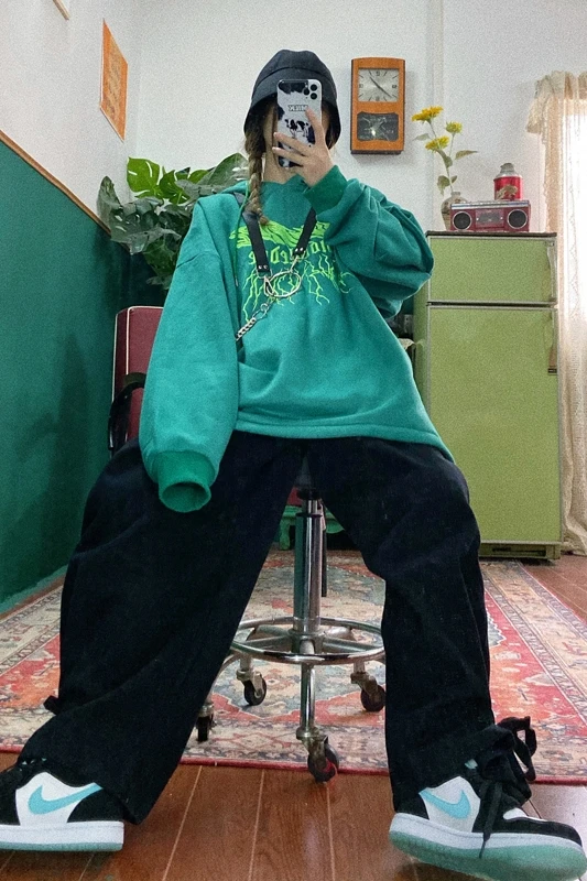 Зимние новые уличные флисовые толстовки с капюшоном в стиле хип-хоп бойфренда