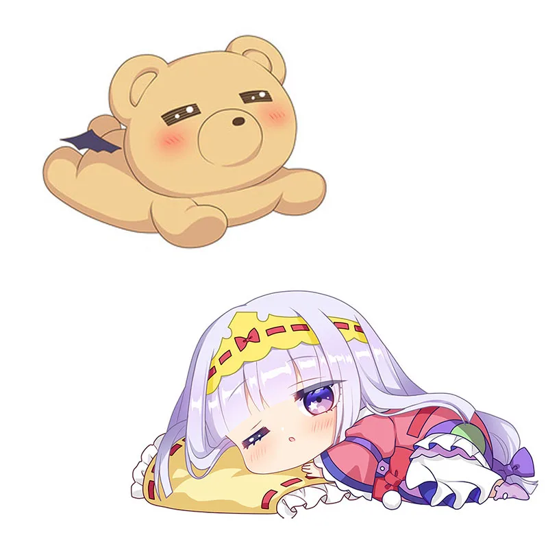 Пижама принцесса в замке демона 45*55 см плюшевые игрушки Сиалис-демон аниме мягкие