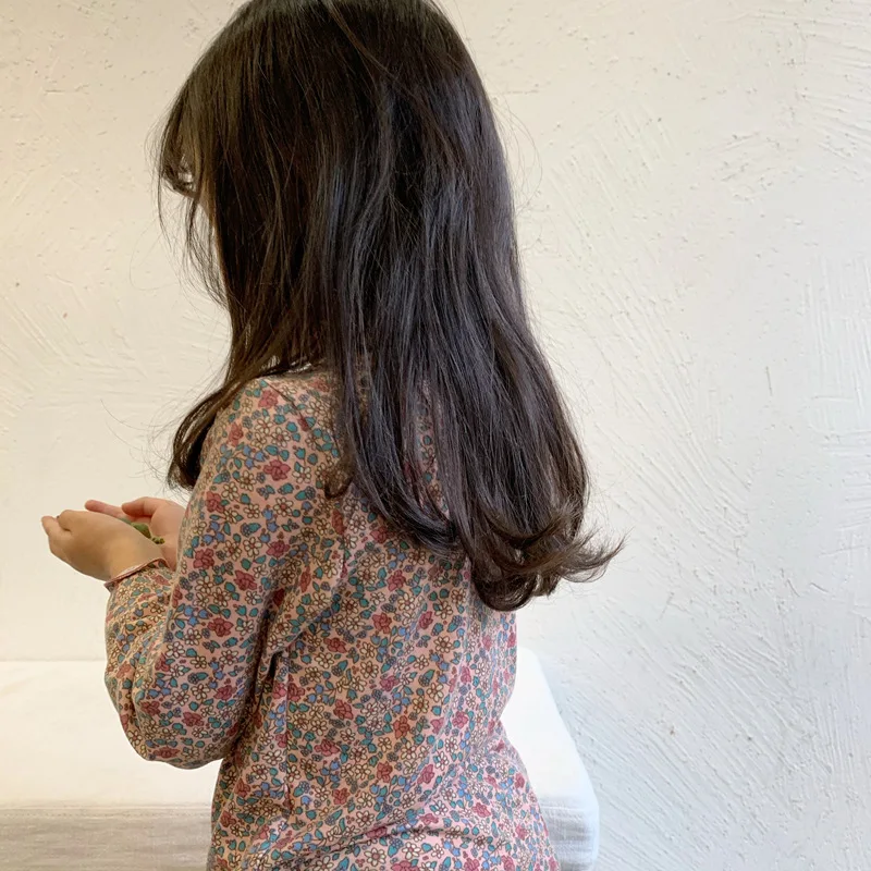 Хлопковые блузки для малышей 1-3 лет 2020 новая весенняя трикотажная рубашка в