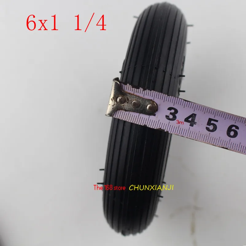 Шина размером 6X1 1/4 с внутренней трубкой подходит для многих газовых