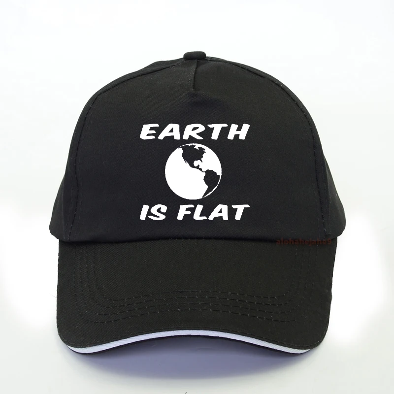 Забавная бейсболка Earth Is Flat фирма Мужская кепка t Sheol заговор новый мир печать Fe1