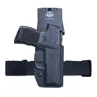 Чехол для пистолета P365 Holster OWB Kydex для Sig Sauer P365  P365 SAS, чехол для Sig P365 SAS Holster-1,5-2 дюймовый Зажим для ремня с леггинсами