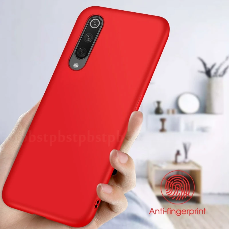 Smartphone Case For Xiaomi Redmi 7 Note Pro K20 Cases Liquid Silicone Candy Colorful Phone Mi 9t 9tPro 9se | Мобильные телефоны и