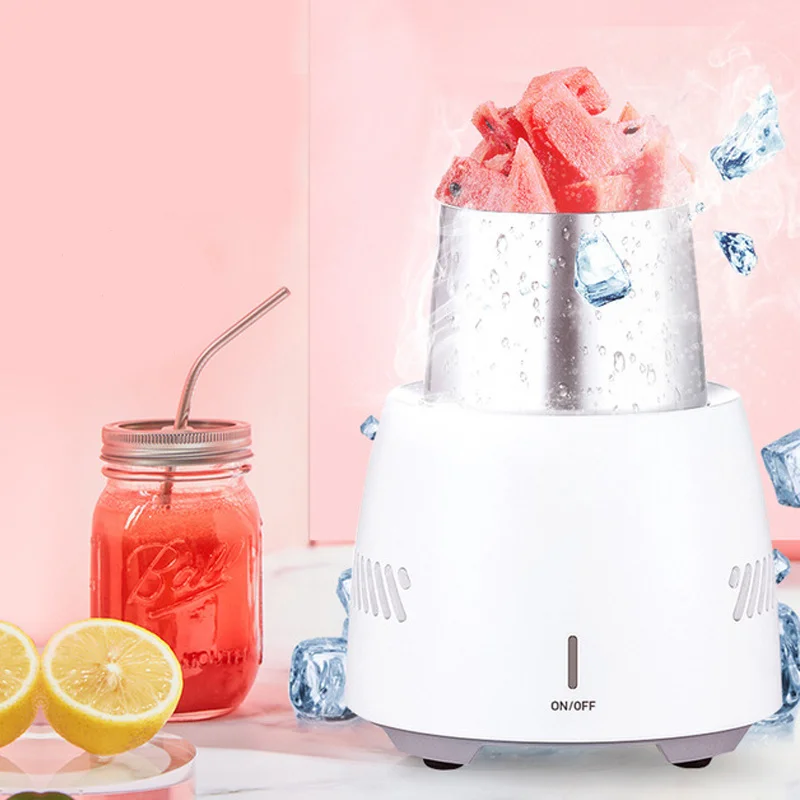 

Portable Mini Refrigerator Electric Summer Drink Cooler Beverage Beer Instant Quick Cooling Cup Home Office Cold Drink Machine