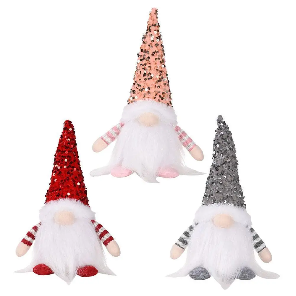 Christmas Glowing Gnome Elves Faceless Doll 2021 Merry Decorations Xmas Gifts Ornament Navidad Noel Happy New Year 202 | Дом и сад