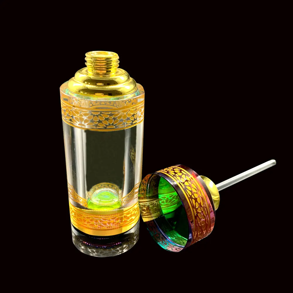 High-end Quality Crystal Glass Refillable Perfume Bottle Easy to Carry Travel Essential Table Ornament Home Decor Girl Present | Дом и сад