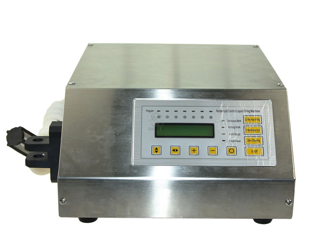 Digital Control Pump Drink Water Liquid Filling Machine GFK-160 5-3500ml manual electric digital control pump liquid filling and sealing machine 5 3500ml oil wine milk juice