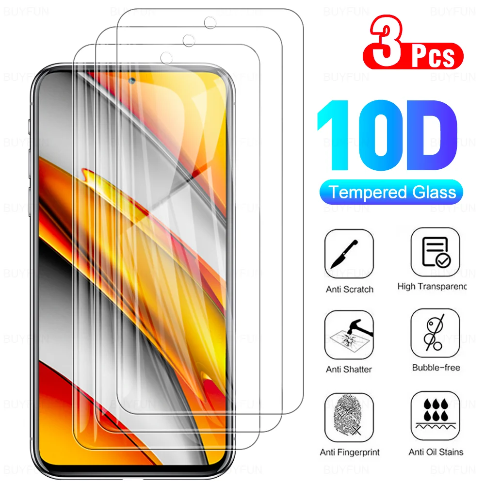 

Закаленное стекло для Xiaomi Poco X3pro X3 NFC light, Защита экрана для Xiaomi Poco M3 F2 Pro F3, защитное стекло 6,67 дюйма