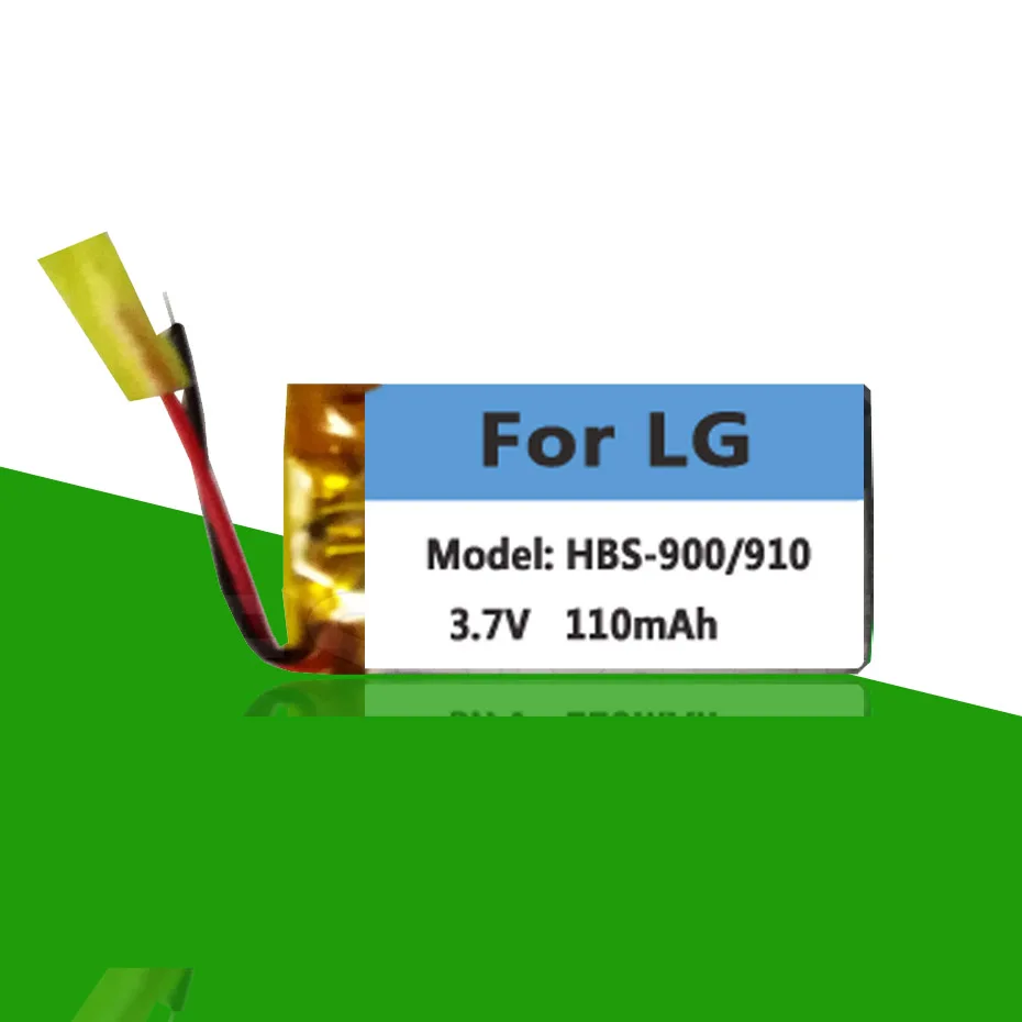 Полный Новый 110 мАч AEC501224 Сменный аккумулятор для LG HBS 900 910 1100 Bluetooth Головной
