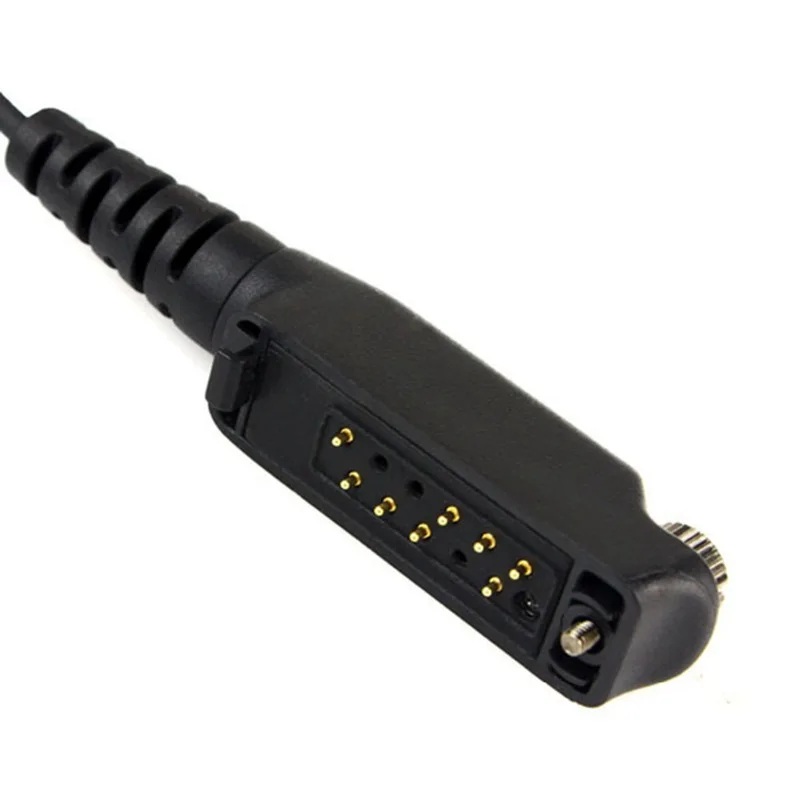 Hot 3C-PTT MIC G Shape Earpiece Headset for Sepura STP8000 Walkie Talkie Ham Radio Hf Transceiver Handy C1035A
