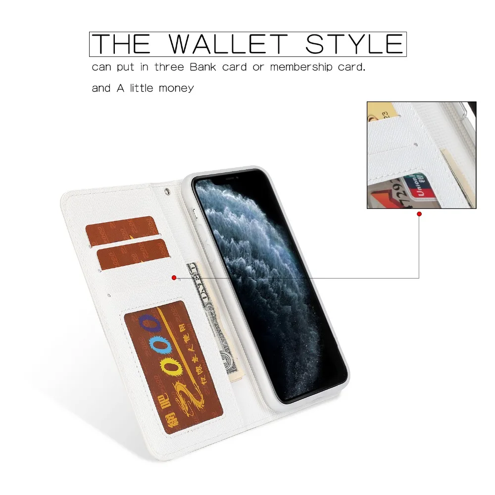 Для IPHONE 11/11 PRO/11 pro Max XR XS X 8 7 Plus 2in1 съемный магнитный кожаный чехол-подставка для samsung S10 Plus S10
