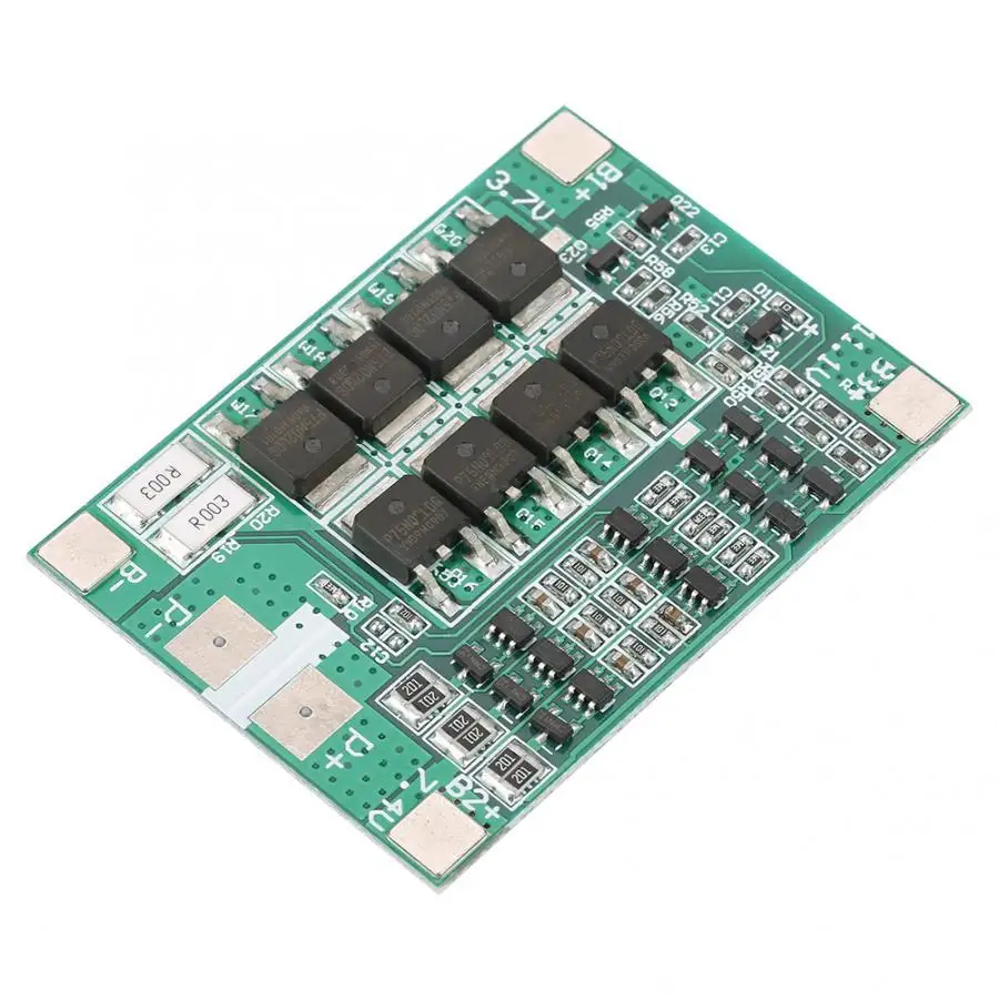 Защитная плата 3S 12 в 40 А для аккумулятора BMS с зарядным устройством балансировки