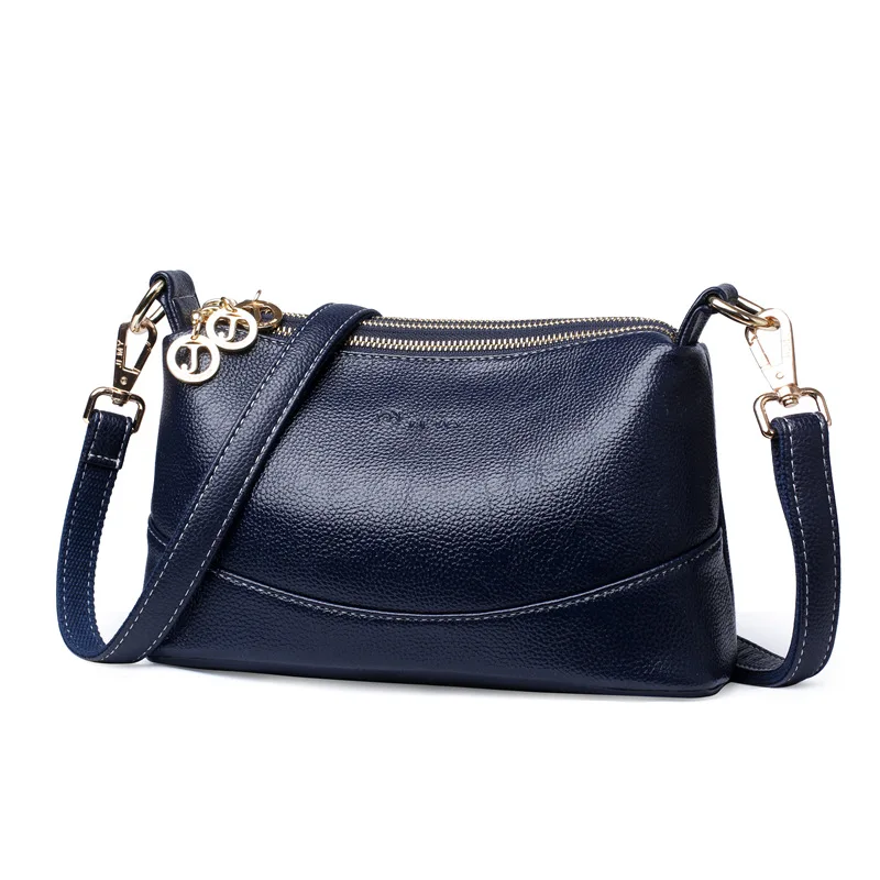 

Bag for women 2020 new fashion women's bag simple all-match bag soft leather single shoulder messenger bag
