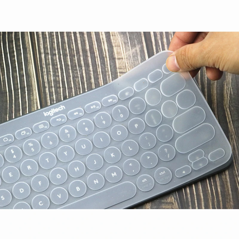 Чехол для клавиатуры K380 Logitech Logi Wirel беспроводная клавиатура прозрачный защитный