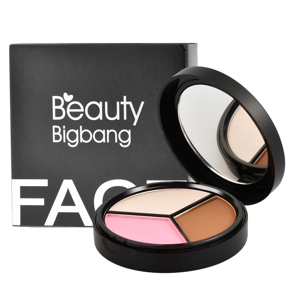 Хайлайтеры BeautyBigBang 3 цветов хайлайтеры пудра для лица бронзер косметика румяна