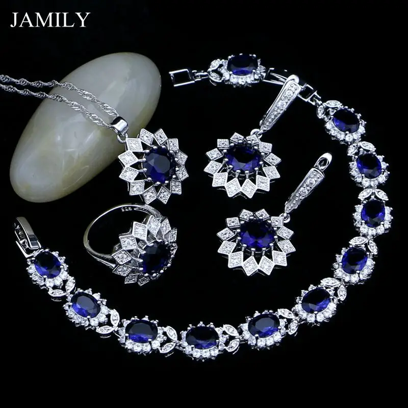 Комплект из колье и серёг с фианитом|Ювелирные наборы| |