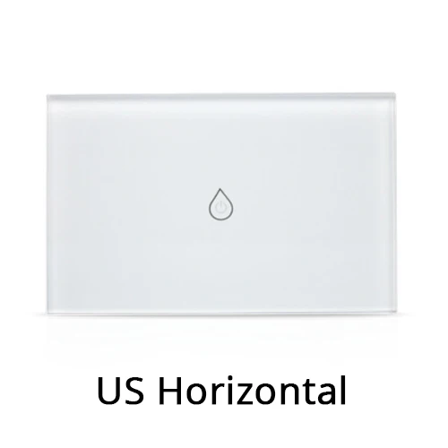 US Horizontal Zmismart умный Wifi водонагреватель переключатель бойлер выключатели Alexa Google Home Voice US EU Сенсорная панель таймер Открытый 4G приложение управление - Цвет: US Horizontal