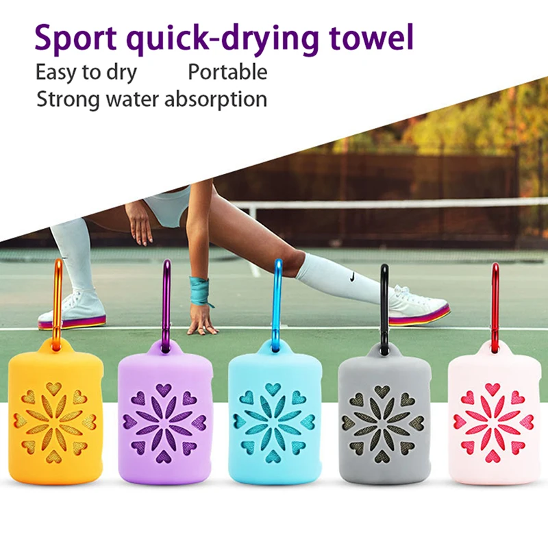 

1pc New Arrival Portable Microfiber Fast Dry Gym Cycling Beach Sports Cooling Shower Bath Towel