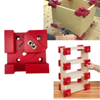 90 degrees right angle clamps spring auxiliary fixture splicing board positioning panel fixed clip square ruler woodworking tool