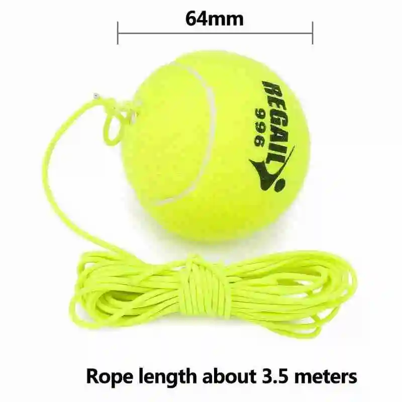 

Tennis Training Device Senior Sparring Device With Rope Training Tennis Single Player Practice Beginner Training Ball