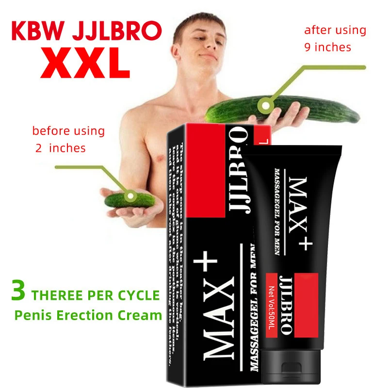 50g 1pcs Men Penis Enlargement Long-last Massage Cream Increase Max+ Size Erection Sex Products Man Aphrodisiac Paste Man's Gel