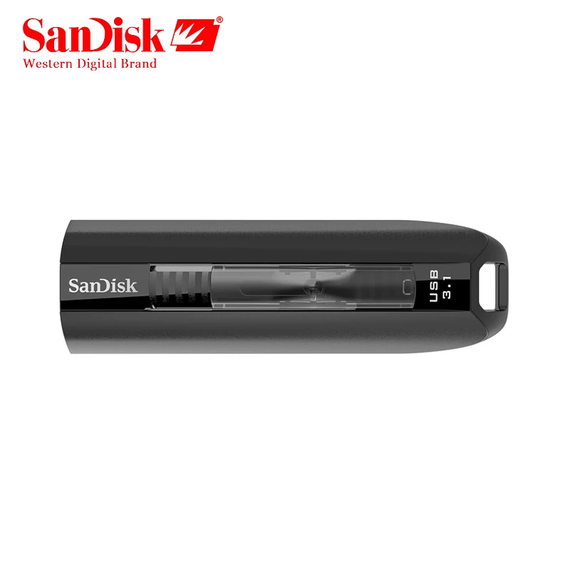 SanDisk Extreme Go ssd USB 3 1 флэш накопитель 64 Гб Флешка карта памяти 128 ГБ диск запись