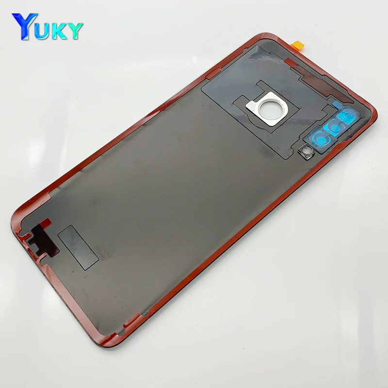 for huawei p30 lite battery cover nova 4e rear glass door panel case for huawei p30 lite battery covercamera lens replace free global shipping