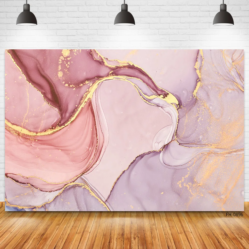 

Pink Dreamy Marble Pattern Backdrops For Baby Shower Newborn Children Portrait Photography Vintage Texture Abstract Backgrounds