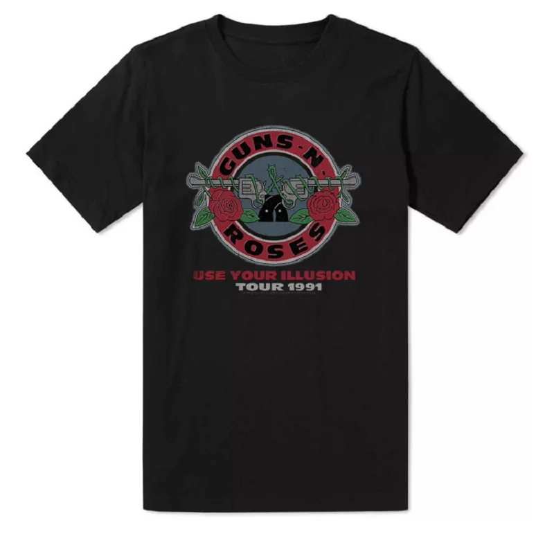 

Guns N Roses Mens and Womens T-shirt Print Summer Short Sleeve