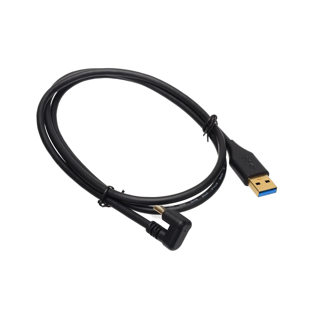 Позолоченный USB-кабель 0 2 A типа папа-Type-C U-образный 5 Гбит/с 1 8 м 3 | Электроника