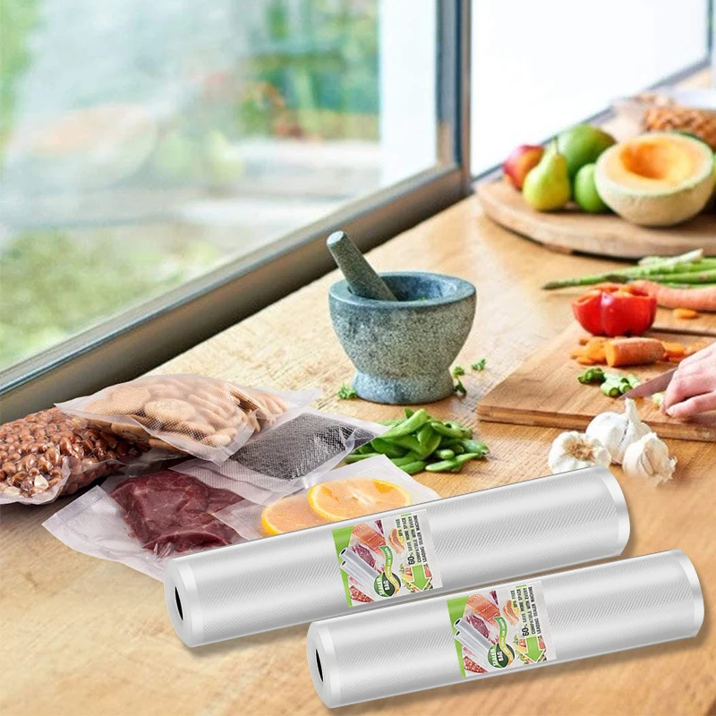 Вакуумный упаковщик для сохранения свежести продуктов пищевые пакеты