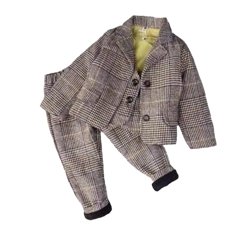 2020 новый весенний костюм из трех предметов Стеганая утепленная одежда для