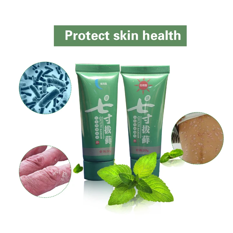 

3 packs Chinese Herbal Medicine Skin Care Psoriasis Treatment Cream Dermatitis Itching Repair Body Eczema Cream Anti Bacteria