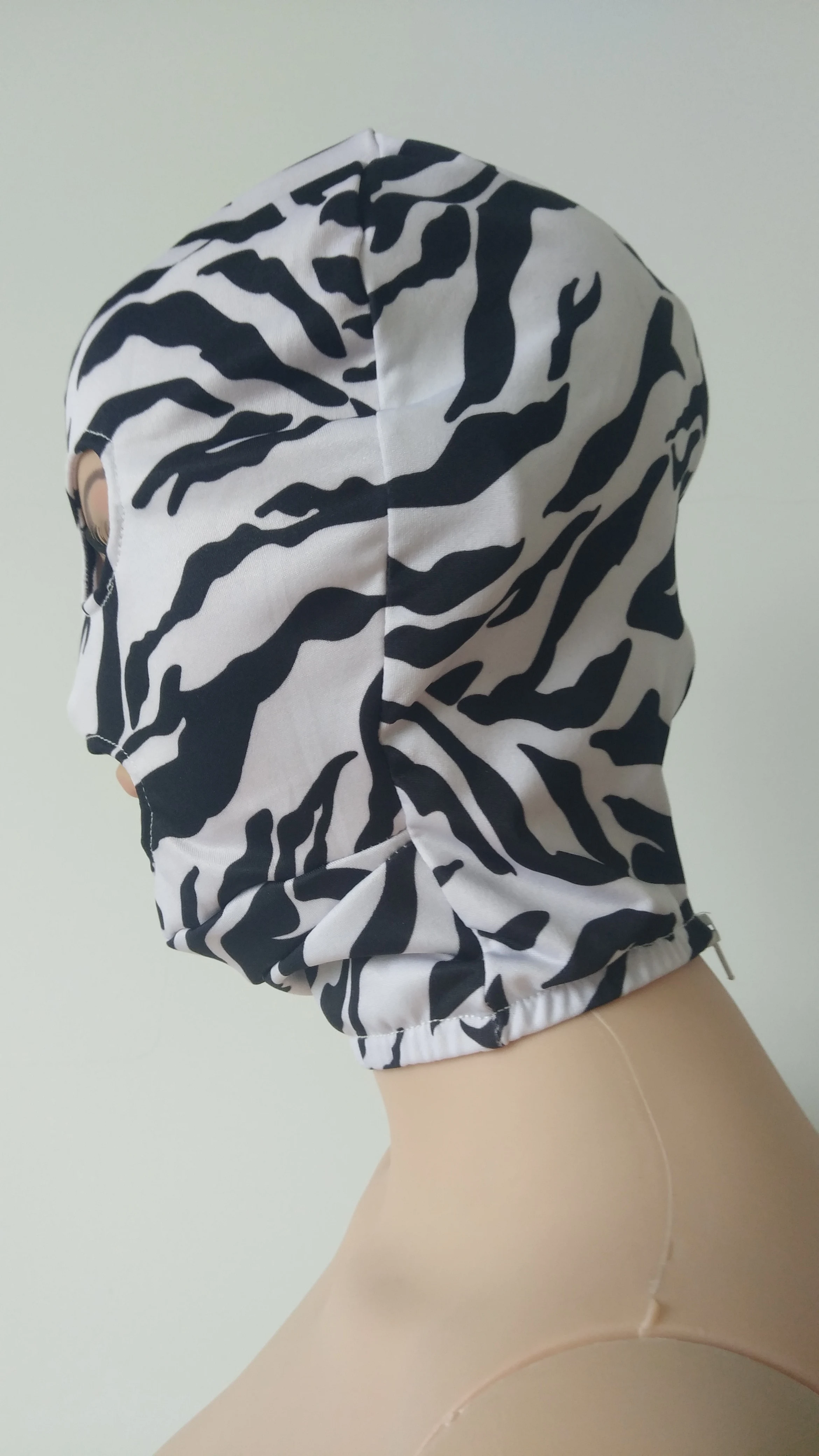 Костюмы Зентаи унисекс для вечевечерние Хэллоуина капюшоны с принтом зебры