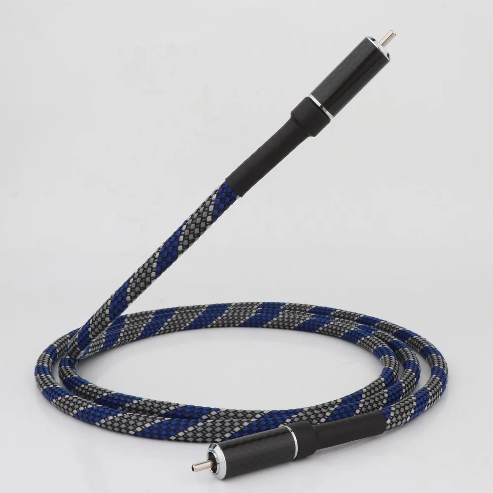 

Preffair X409+R1709 audio digital coaxial cable COAX/AL S.PDIF connection line power amplifier hifi front and rear signal cable
