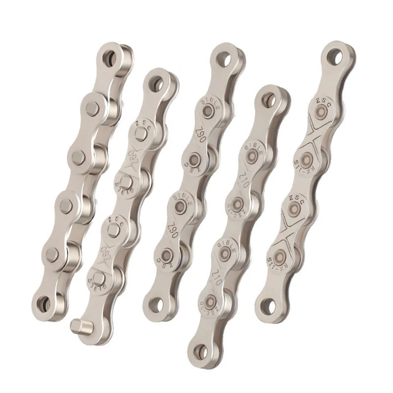 Односкоростная велосипедная цепь из углеродистой стали 6/7/8/9/10/11 скорость 21/24/27/30